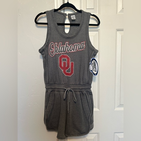 Other - Gray Oklahoma Sleeveless Romper